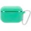 Чехол для наушников Blueo AirPods Pro Silicone Case+Carbine [Spearmint] [47180] - миниатюра 1