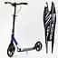 Самокат Best Scooter складной От 3 до 16 лет Черно-синий 000231302 - миниатюра 2