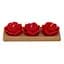 Набір свічок троянда Red colored candle GRAJMY RAZEM 74-3308 102784 - мініатюра 2