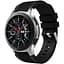Силиконовый ремешок Watchbands для Samsung Galaxy Watch 46mm черный - размер S маленький ширина крепления 22мм (WB001GALAXYBLACKS46) - миниатюра 1