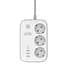 Розумний мережевий продовжувач LDNIO SEW3452 з Wi-Fi (3 х розетки 4 х USB) 2 м - мініатюра 1