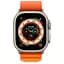 Смарт-часы Apple Watch Ultra 49mm Titanium Case with Orange Alpine Loop Small [MNHA3/MNHH3] [73822] - миниатюра 2