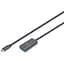 Удлинитель Digitus USB 3.2 Gen1 Active Cable 5G, C/M-A/F, 5м, черный teh0013631 - миниатюра 1