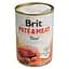 Влажный корм для собак Brit Pate & Meat Beef с говядиной и индейкой 400 г - миниатюра 2