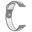 Ремінець BeWatch sport-style для Xiaomi Amazfit Stratos Сіро-Білий (1020142.2) - мініатюра 3