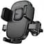 Холдер Hoco H75 Crown one-button car holderair outlet Чорний - мініатюра 1