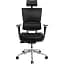 Офисное кресло GT Racer X-807 Leather (P-02), черное (X-807 Leather Black (P-02)) - миниатюра 3