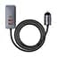 Адаптер автомобильный BASEUS Share Together PPS multi-port Fast charging car charger with cord |2USB/2Type-C, - мініатюра 1
