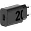 Сетевое зарядное устройство Motorola TurboPower 20W + Cable Type-C to Type-C Black [SJMC202-C] [117782] - миниатюра 4