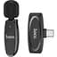 Микрофонная радиосистема Hoco L15 Crystal USB-C Black (789037) [158597] - миниатюра 1