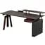 Геймерский стол Sihoo D07 1.6m Walnut/Black (D07B-101/D07J-101-AB) - миниатюра 1