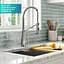 Смеситель для кухни на две воды Kraus Bolden KFF-1610CH, Хром - миниатюра 7