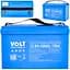 Аккумуляторная батарея Volt Polska LiFePO4 12.8V 100Ah 150А + BMS + Bluetooth - миниатюра 3