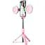 Монопод селфі Bluetooth Monopod Tripod з двома Led кільцями - мініатюра 1