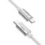 Дата кабель Hoco U134 Primero Type-C to Type-C 240W (1.8m) Gray - мініатюра 4
