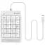 Клавіатура дротова A4Tech Fstyler Numeric Keypad White FK13P - мініатюра 1