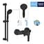 Змішувач для душу Grohe QuickFix Start Black UA30330801, Чорний матовий - мініатюра 8