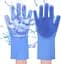 Силіконові рукавички Better Glove універсальні з ворсинками-щітками - мініатюра 3