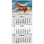 Календарь настенный Axent Horses 3 квартальный 2026 год (8803-26-9-A) - миниатюра 1