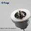 Донний клапан Frap F62-5, автомат, 1 1/4", сатин, Хром матовий - мініатюра 4