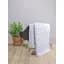 Покривало стьобане Home Line Печворк гілочки 210x240 см сіре (177318) - мініатюра 2