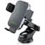 Автодержатель для телефона с БЗП Acefast D53 wireless charging car holder with electric clamp for dashboard черный - миниатюра 1