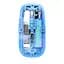 Компьютерная мышь T-WOLF X11 беспроводная бесшумная с аккумулятором 2,4G+Bluetooth Blue - миниатюра 1