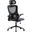 Офисное кресло GT Racer X-5728, черно-серое (X-5728 Black/Gray) - миниатюра 6