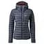 Жіночий пуховик Rab Microlight Alpine Jacket Wome 10 Темно-синій - мініатюра 1