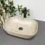 Умивальник VBI Ravenna beige stone matt накладний VBI-011215 - мініатюра 1