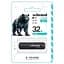 USB флеш накопичувач Wibrand 32GB Grizzly Black USB 2.0 (WI2.0/GR32P3B) - мініатюра 2