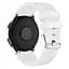 Силіконовий ремінець Watchbands Galaxy до Samsung Galaxy Watch 46mm SM-R800NZSASEK - білий (WB001GALAXYWHITE6) - мініатюра 2