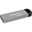 USB Flash Kingston 128GB USB 3.2 Gen 1 DataTraveler Kyson Metal, Silver/Black, Retail - миниатюра 2
