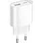 Мережевий зарядний пристрій Hoco C109A Single USB-A 10.5W White (784810) [122580] - мініатюра 1