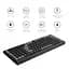 Клавіатура OfficePro SK985B Wireless Black (SK985B) - мініатюра 11