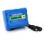 Аккумулятор литиевый QiSuo QS1206 12 V 6 Ah, для техники, роутера, с элементами Li-ion 18650, DC5.5x2.1 - миниатюра 1