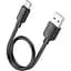 Кабель Hoco X96 Hyper 27W charging data cable Type-CL-0.25 м Чорний - мініатюра 1