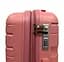 Валіза маленька S ручна поклажа Milano bag 0306 поліпропілен Рожеве золото - мініатюра 6
