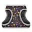 Шлея для собак мягкая Waudog Clothes c QR паспортом, рисунок NASA, XS1, В 24-27 см, С 18-20 см - миниатюра 2