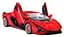 Машинка Lamborghini Sian FKP 37 червоний RASTAR модель 1:14 Автомобіль на дистанційному керуванні + пульт 2,4 ГГц - мініатюра 5