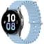 Браслет Hump для Samsung Galaxy Watch Active 2 44mm - голубой ширина крепления 20мм силикон Watchbands (W37-4WB86049051) - миниатюра 1