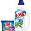 Набір Losk: Капсули для прання Losk Color 3в1, 12 шт. + Гель для прання Losk для білих речей Гірське озеро, 855 мл - мініатюра 1