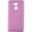 Чохол-накладка Toto TPU case Leather Surface Xiaomi Redmi 4 Prime Pink - мініатюра 1
