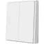 Умный выключатель двухклавишный Aqara Smart Light Control ZigBee D1 [QBKG22LM] [50701] - миниатюра 1