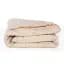 Набор MirSon шерсть №9562 Gold camel Wool зима одеяло 140х205 см + подушка белый (2200010806397) - миниатюра 4