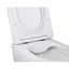 Унитаз подвесной Qtap Jay безободковый с сидением Slim Soft Close QT07335176W, Белый - миниатюра 4