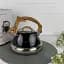 Чайник Edenberg EB-8823 из нержавеющей стали для индукционной плиты 3 л черный - миниатюра 5