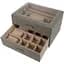 Органайзер для прикрас Elen Dekor 25х18х14.3 см сірий (819-026) - мініатюра 2