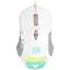 Компьютерная мышка Onikuma C12 для ПК и ноутбука ведущая USB с RGB подсветкой и 800-6400 DPI эргономичная Белый - миниатюра 1