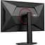 Монітор TFT 27" AOC Q27G4SRU, QHD, Fast IPS, 300Hz,1ms, 2xHDMI, DP, USB-хаб, HAS, чорно-червоний - мініатюра 6